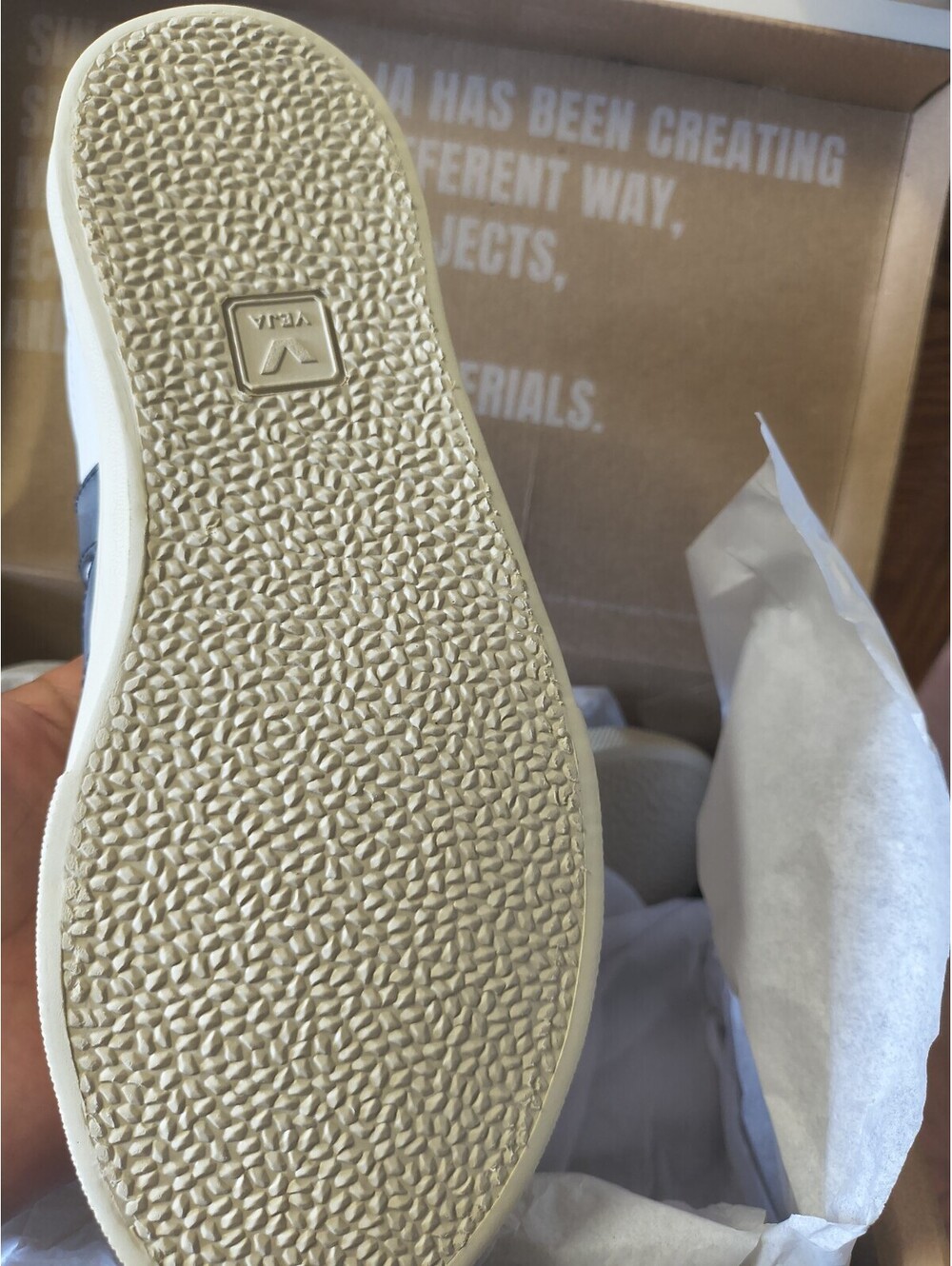 VEJA Esplar rubber-trimmed leather sneakers Size 37/6 [COPY] - Picture 3 of 6